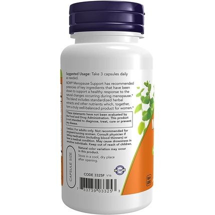 Now Menopause Female Endocrine Support 90 Veg Capsules - Image 3