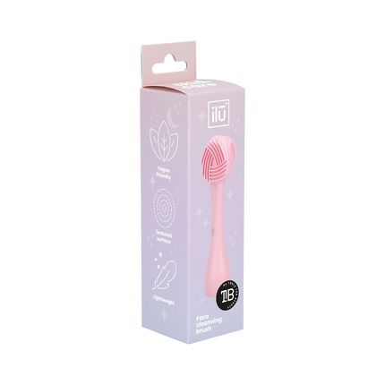 Ilu Pink Facial Cleansing Brush - Image 3