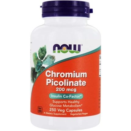 Now Foods Chromium Picolinate 200 Mcg - 250 Caps