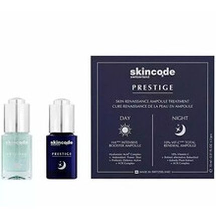 Skincode Prestige Skin Renaissance Ampoules Set Of Day And Night Skin Care 2 X 15 Ml