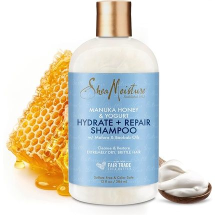 Shea Moisture Manuka Honey & Yogurt Shampoo 13Oz 384Ml - Image 3