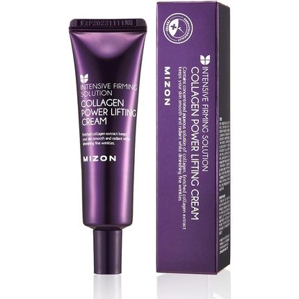Mizon Collagen Power Lifting Cream 35Ml Day And Night Anti-Aging And Intensive Moisturizing 75% Marine Collagen Korean Skin Care