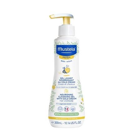 Mustela Nourishing Cleansing Gel With Cold Cream 300Ml - Image 3