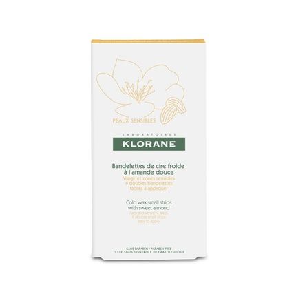 Klorane Cold Wax Small Strips For The Face 6 Pieces