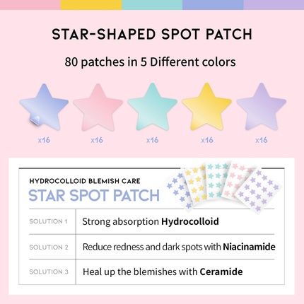 Star Spot Acne Patch For Face 80 Counts - Image 3
