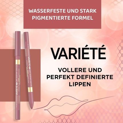 Eveline Cosmetics Variety Gel Lipliner No. 01 Waterproof Permanent