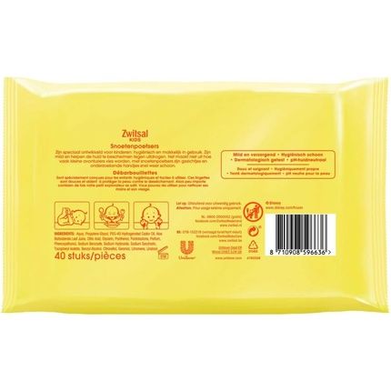 Zwitsal Interface Boy & Girl Refill 40 Pieces