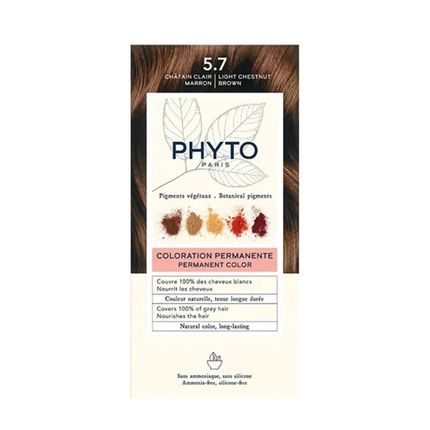 Phyto Light Brown Hair Color Phyto Color 57