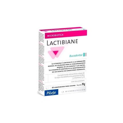 Pileje Lactibiane Bucodental 30 Tablets
