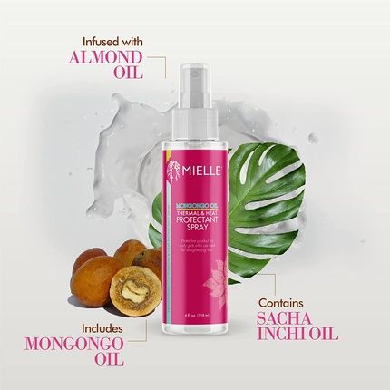 Mielle Mongongo Oil Thermal & Spray 4Oz - Image 3