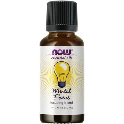 Now Foods Mental Focus Essential Oils 30Ml