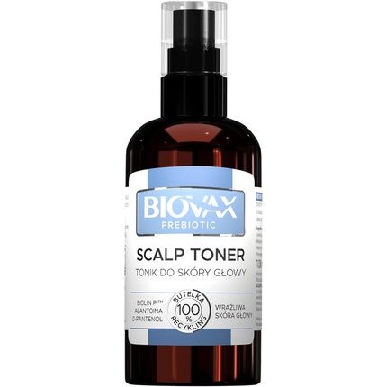 Biovax Prebiotic Tonic For Sensitive Scalp 100Ml