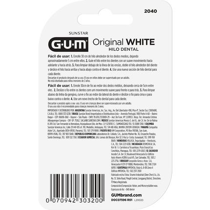 Sunstar Gum Original White Floss 30M - Image 3