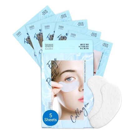 Tenzero Rejuvenating Hydrogel Eye Patch With Collagen 10 Patches 5 Pairs