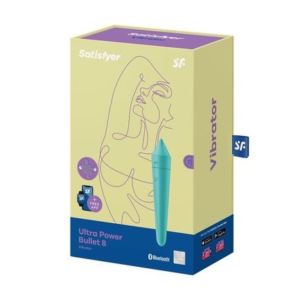 Satisfyer Ultra Power Bullet 8 Turquoise