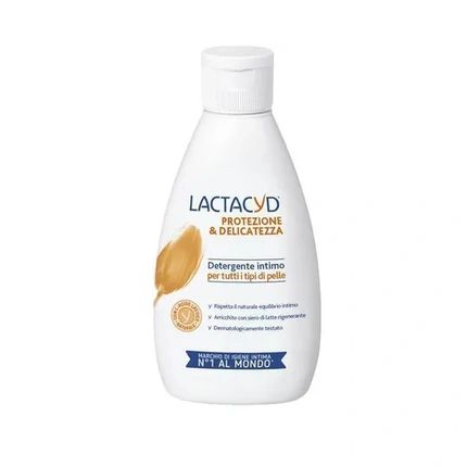 Perrigo Italia Lactacyd Lactacyd Protection & Delicacy 300 Ml Femina Gel Gel For Intimate Hygiene