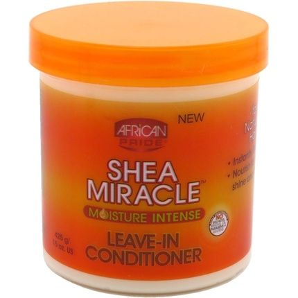African Pride Shea Miracle Moisture Intense Leave-In Conditioner 15 Ounce 443Ml - Image 3