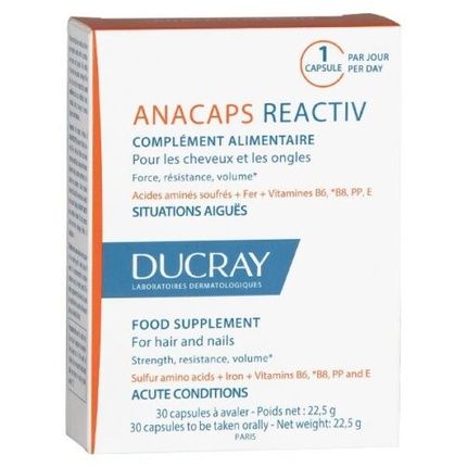 Ducray Anacaps Reactive 30 Capsules
