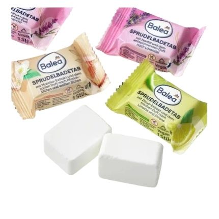 Balea Effervescent Bath Tablets Wellness 1 Piece