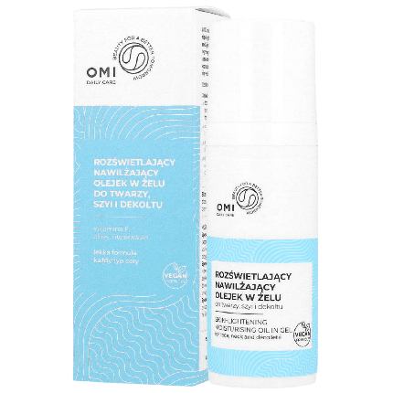 Omi Illuminating And Moisturizing Gel Oil For Face Neck And Dcollet 50Ml