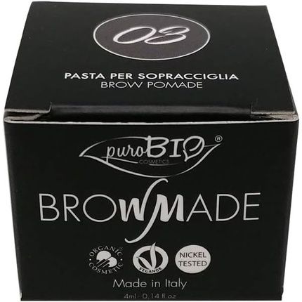 Purobio Browmade 03 Eyebrow Paste Dark Taupe