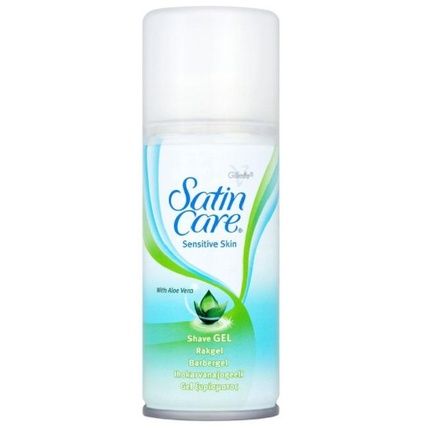 Gillette Women'S Satin Care Shaving Gel For Sensitive Skin