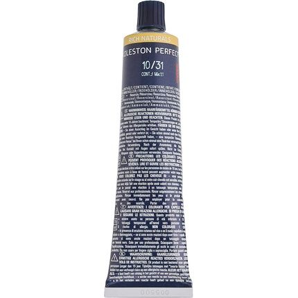 Wella Koleston Perfect Me+ 10/31 Blond Gold Ashe Hair Color 60Ml - Image 3