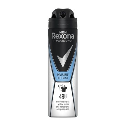 Rexona Men Deodorant Spray Invisible Ice Effective Protection Against Odor