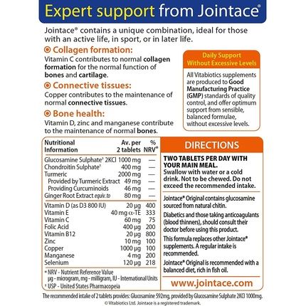 Vitabiotics Jointace Original 90 Count