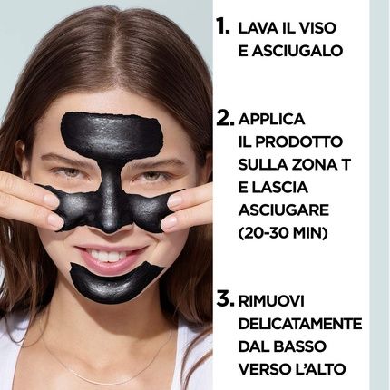 Garnier Peel-Off Mask For Blackheads And T-Zone 80G - Image 3