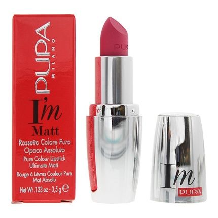 Pupa Im Matte Pure Colour 50 Fuchsia Runway Lipstick 35G For Women