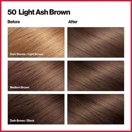 Revlon Colorsilk Natural Hair Color 5A Light Ash Brown