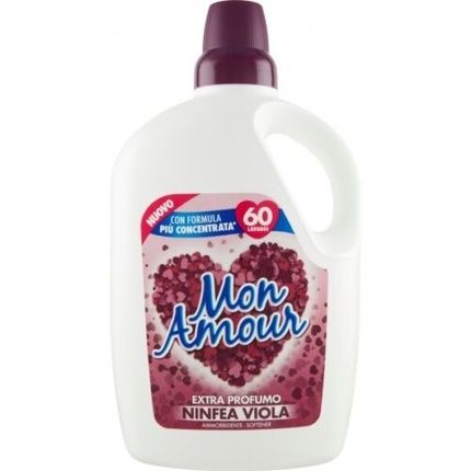 Paglieri Mon Amour Ninfea Viola Liquid Fabric Softener 60 Washes 3Lt