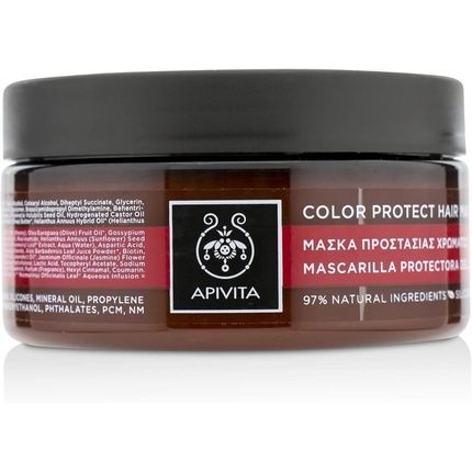 Apivita Color Protection Hair Mask For Colored Hair