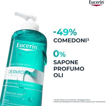 Eucerin Dermopure Clinical Purifying Facial Cleansing Gel 400Ml
