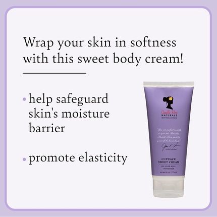 Camille Rose Naturals Cupuacu Sweet Body Cream 6 Oz