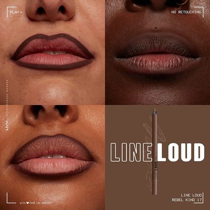 Nyx Professional Makeup Line Loud Lip Liner 17 Rebel Kind - Image 3