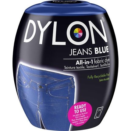 Dylon Fabric Dye Pod Blue Jeans Perfect For Dyeing Fabrics