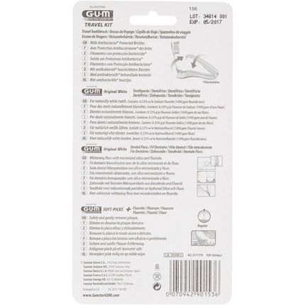 Gum Original White Travel Set - Image 3