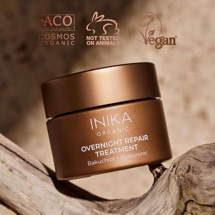 Inika Organic Overnight Repair Treatment - Clinically Proven To Decrease - Image 3