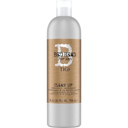 Bed Head For Men By Tigi Clean Up Men'S Daily Conditioner Ideal For Normal Hair 750Ml
