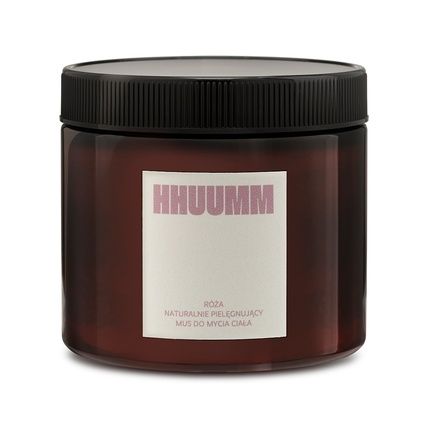 Hhuumm Natural Body Wash Mousse Rose 200Ml
