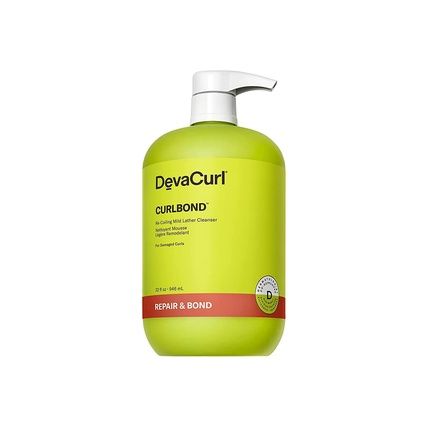 Devacurl Curlbond Re-Coiling Mild Lather Cleanser Reduces Frizz For Up To 48 Hours