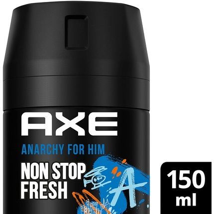 Axe Anarchy Deodorant Spray For Men Without Aluminum Salts 150Ml - Image 3