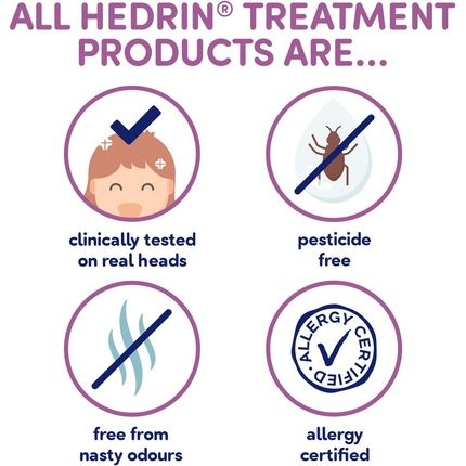 Hedrin Once Spray Gel Head Lice And Nits Treatment 100Ml - Image 3