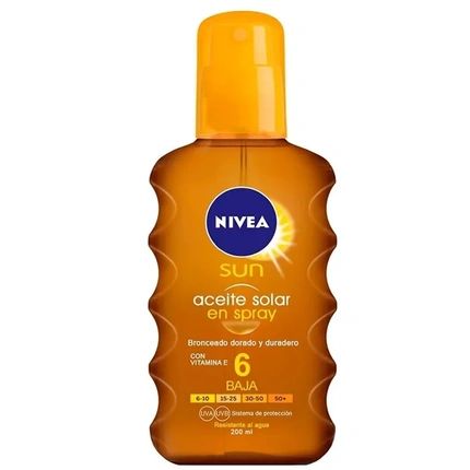 Nivea Sun Oil Spray Spf 6 200Ml