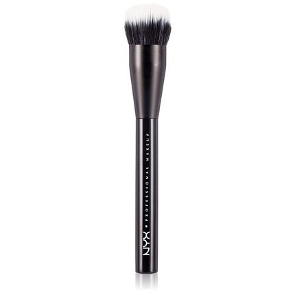 Nyx Professional Makeup Pro Brush Dual Fiber Foundation Brush With Full And Soft Bristles