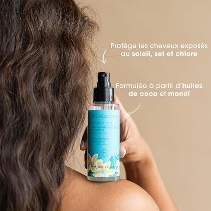 Berdoues Protective Hair Spray With Monoi And Tiare Fragrance Coconut And Monoi Oil - Image 3