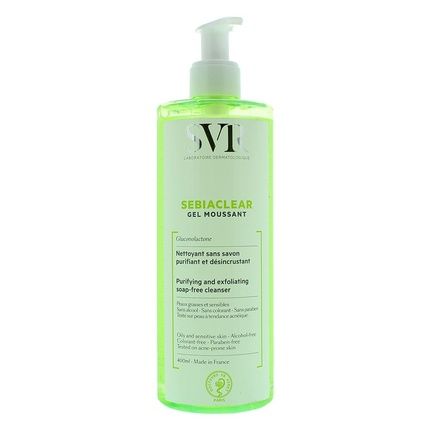Svr Sebiaclear Salicylic Acid Face And Body Wash For Oily Acne-Prone Skin
