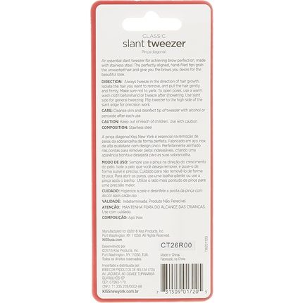 Kiss Deluxe Tweezer Slant Tip Twz01 - Image 3